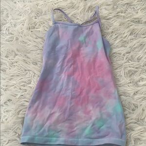 self tye dye ivivva top